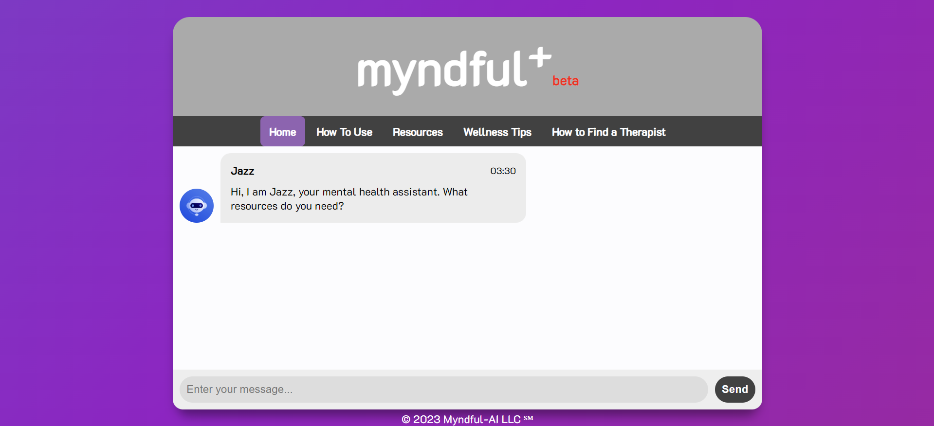 Myndful screenshot